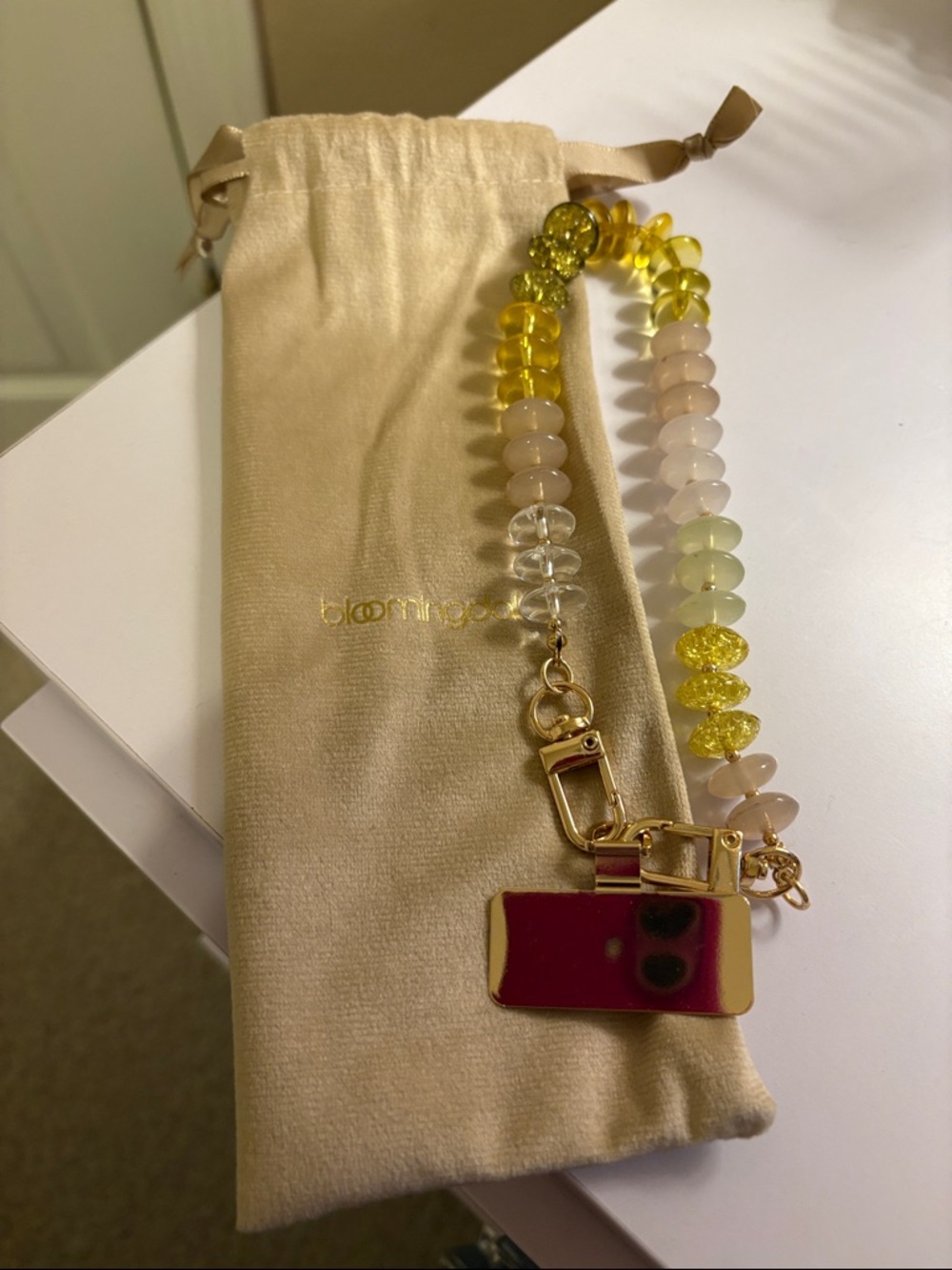 NEW Bloomingdale’s Bag Keychain Charm